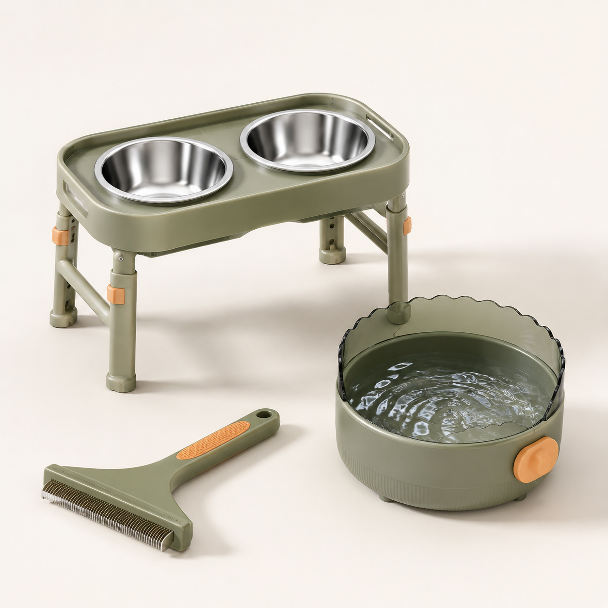 Pet hydration and feeding essentials