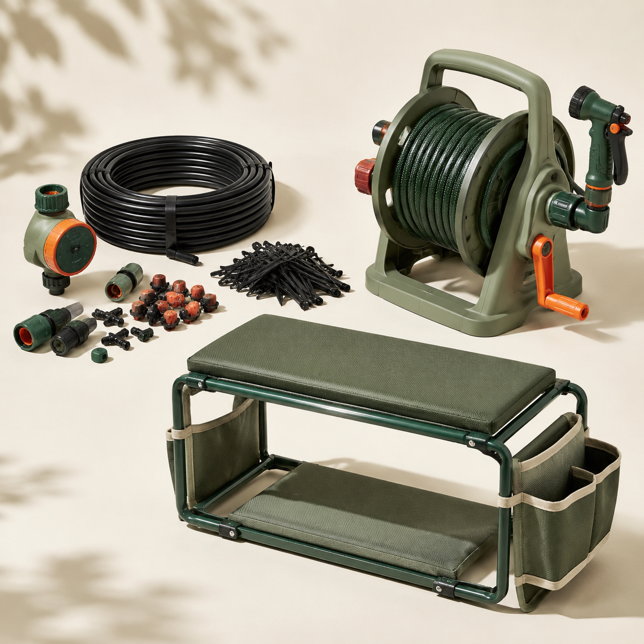 Practical plant watering setup