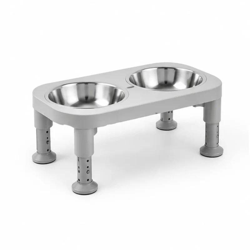 Adjustable Elevated Pet Bowl Stand main