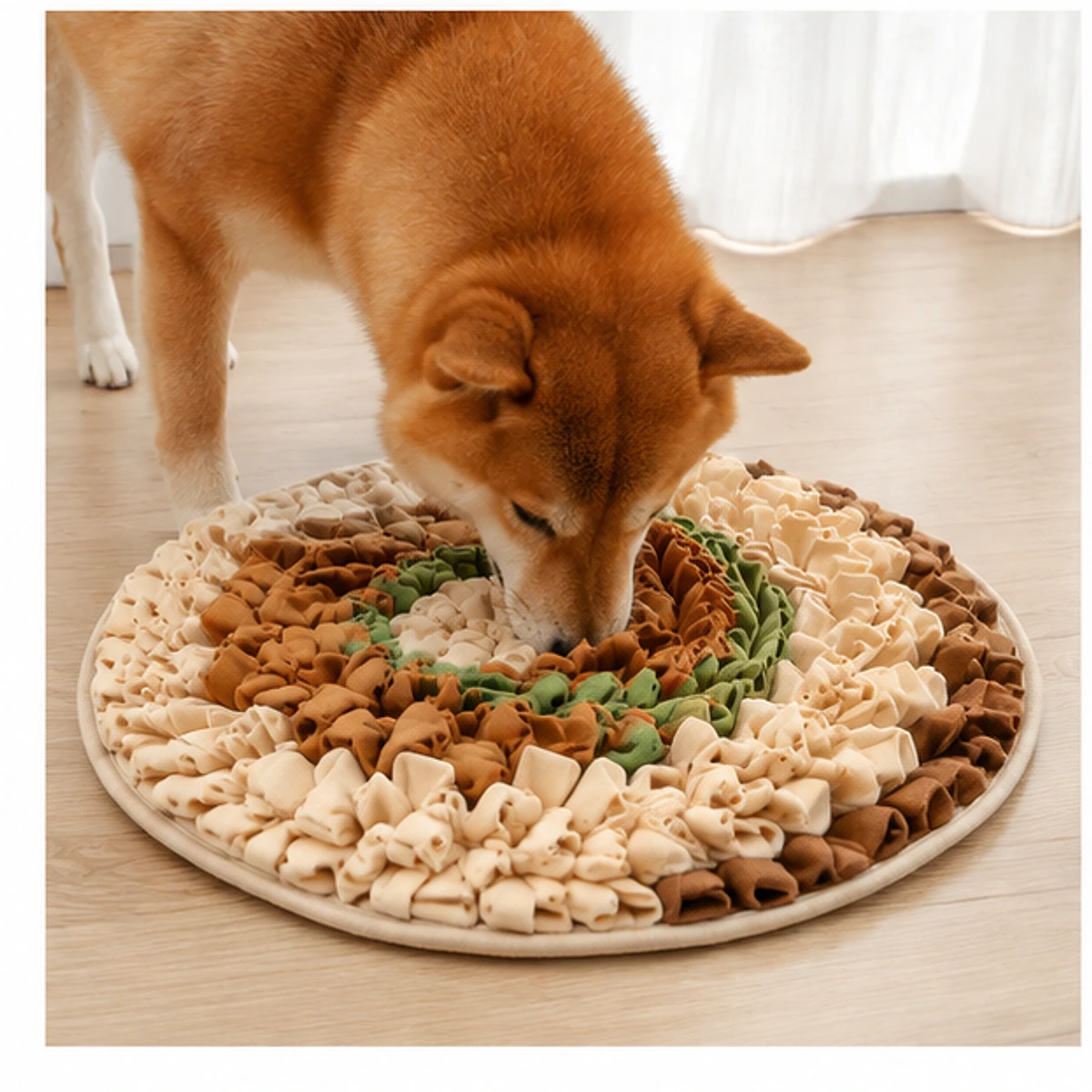Washable Snuffle Feeding Mat usage