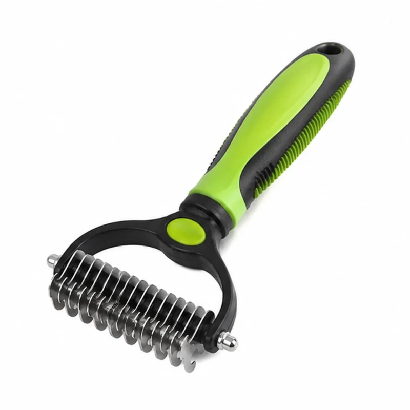 Double-Row Deshedding Rake main