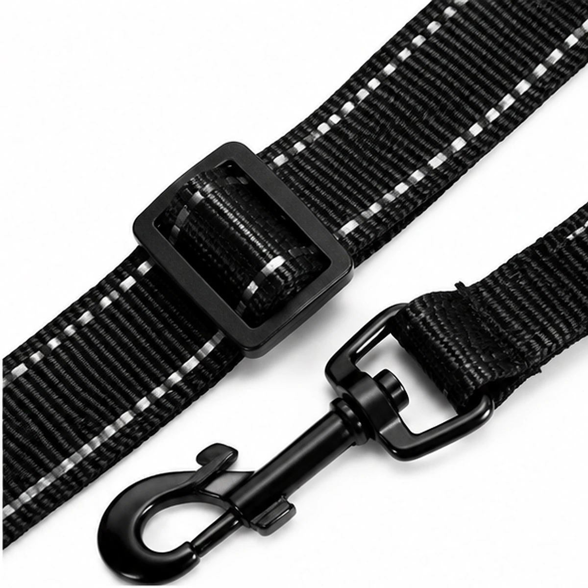 Adjustable Vehicle Seat Belt Tether detail