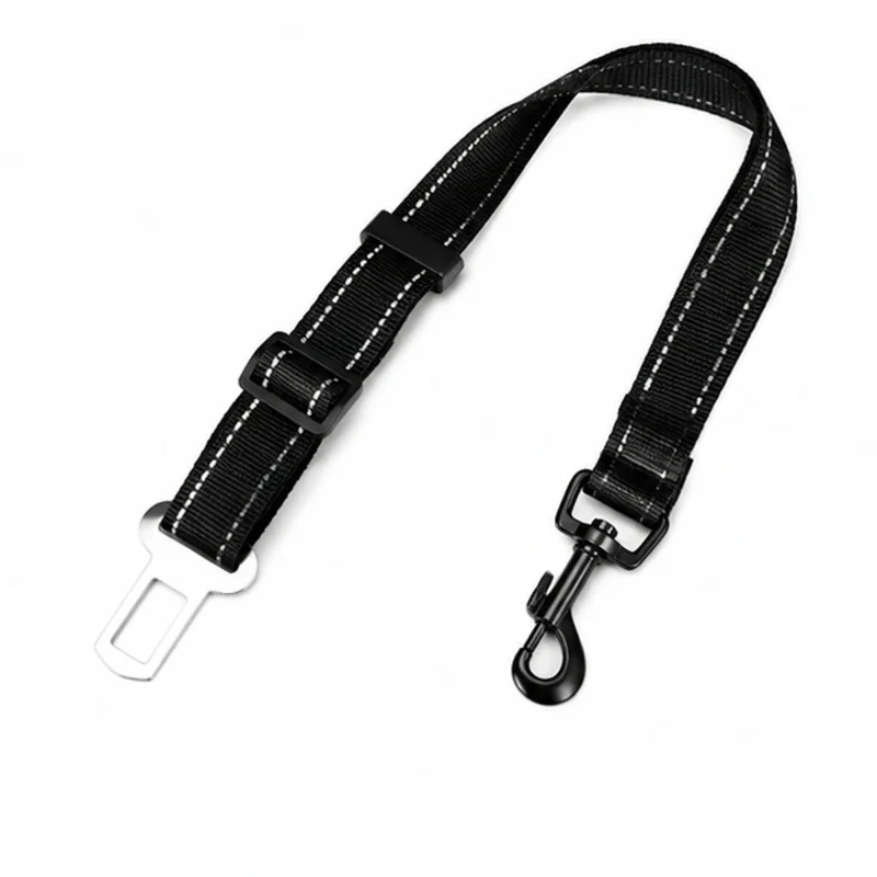 Adjustable Vehicle Seat Belt Tether main
