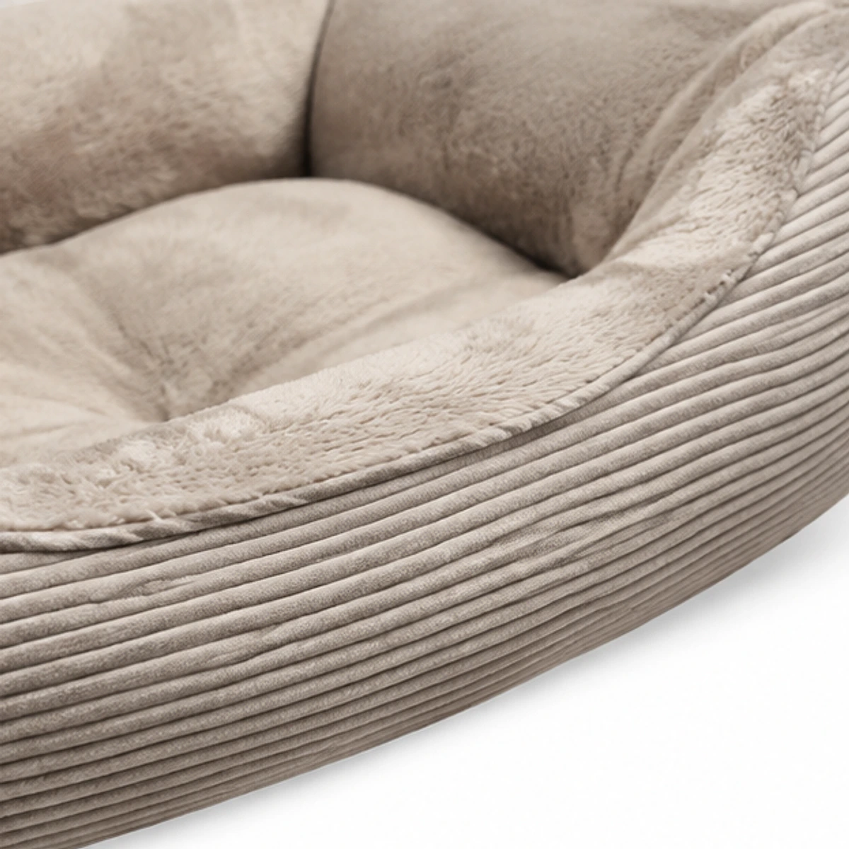 Pressure-Relief Bolster Pet Bed detail