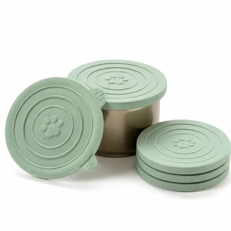 Reusable Silicone Pet Food Can Lids main