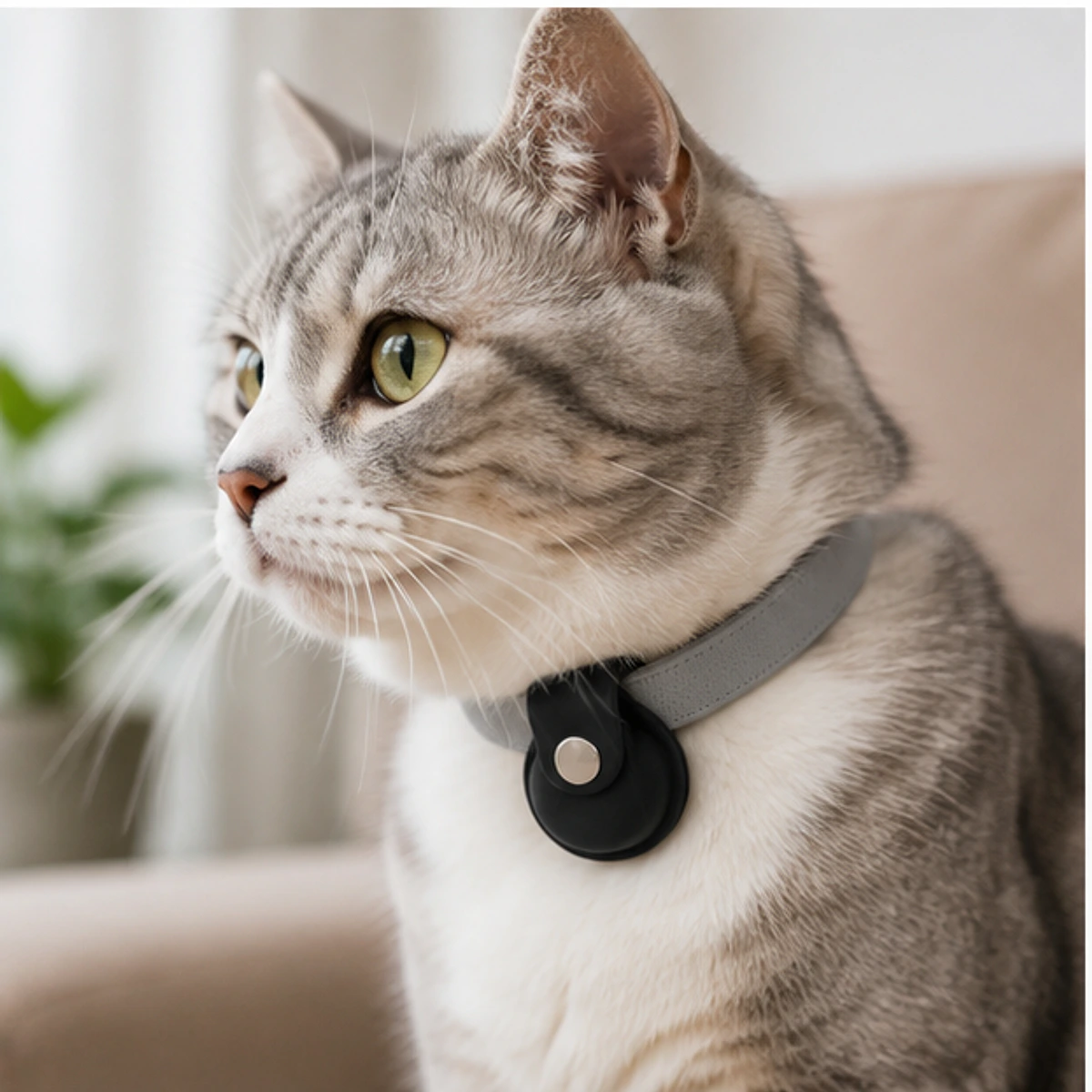 Bluetooth Tag Collar Holder usage