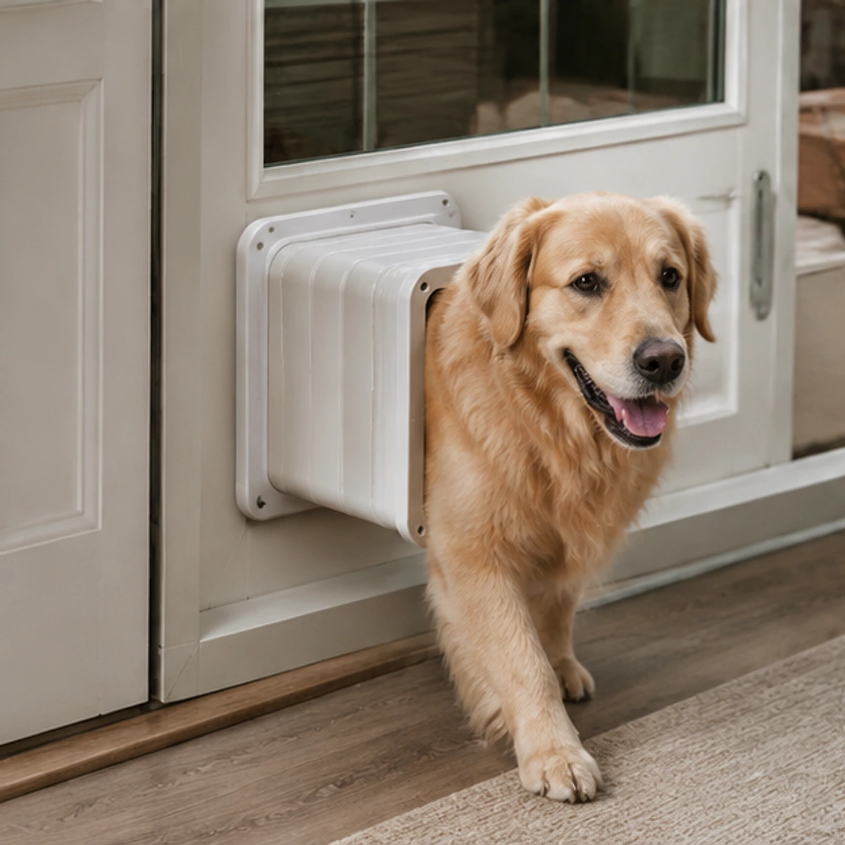 Pet Door Wall Tunnel Extender usage