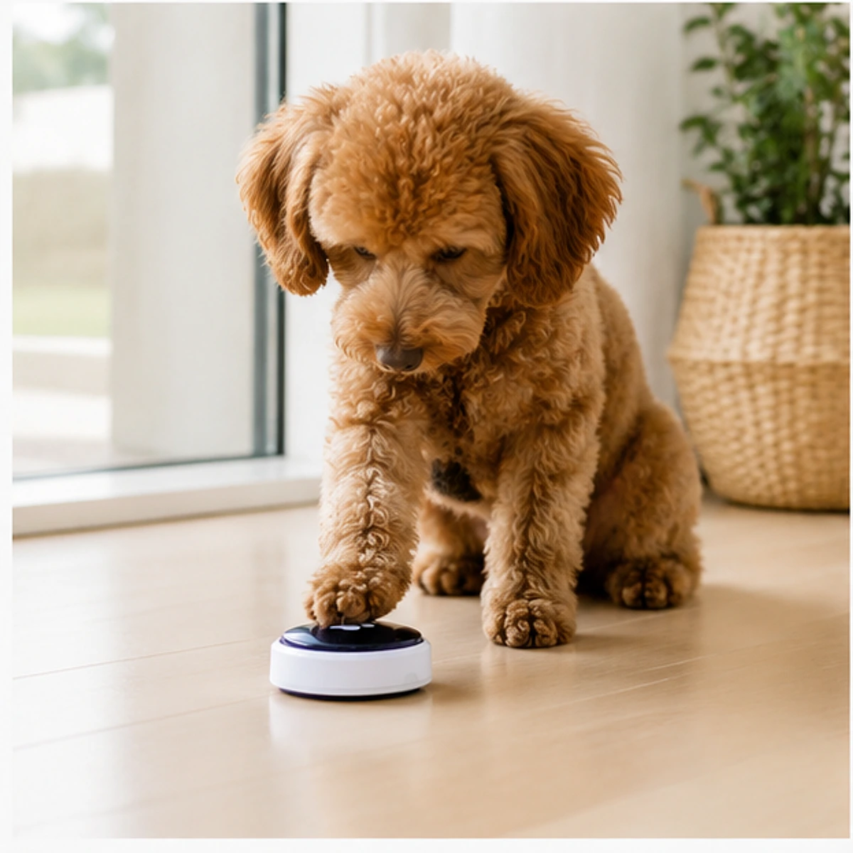 Pet Potty Alert Button usage