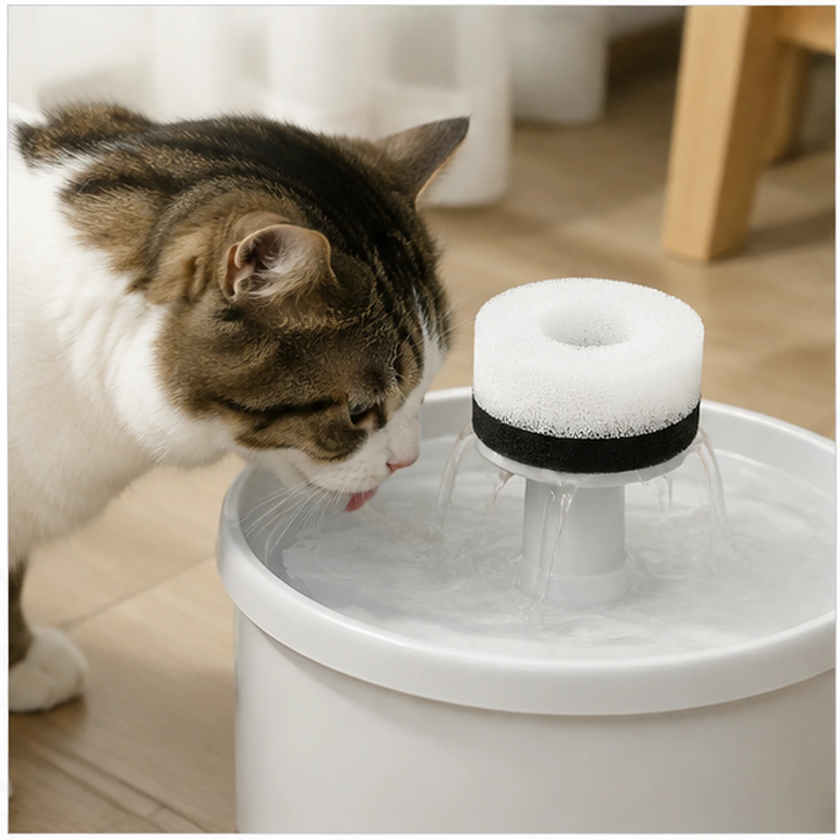 Pet Fountain Pre-Filter Sponges usage