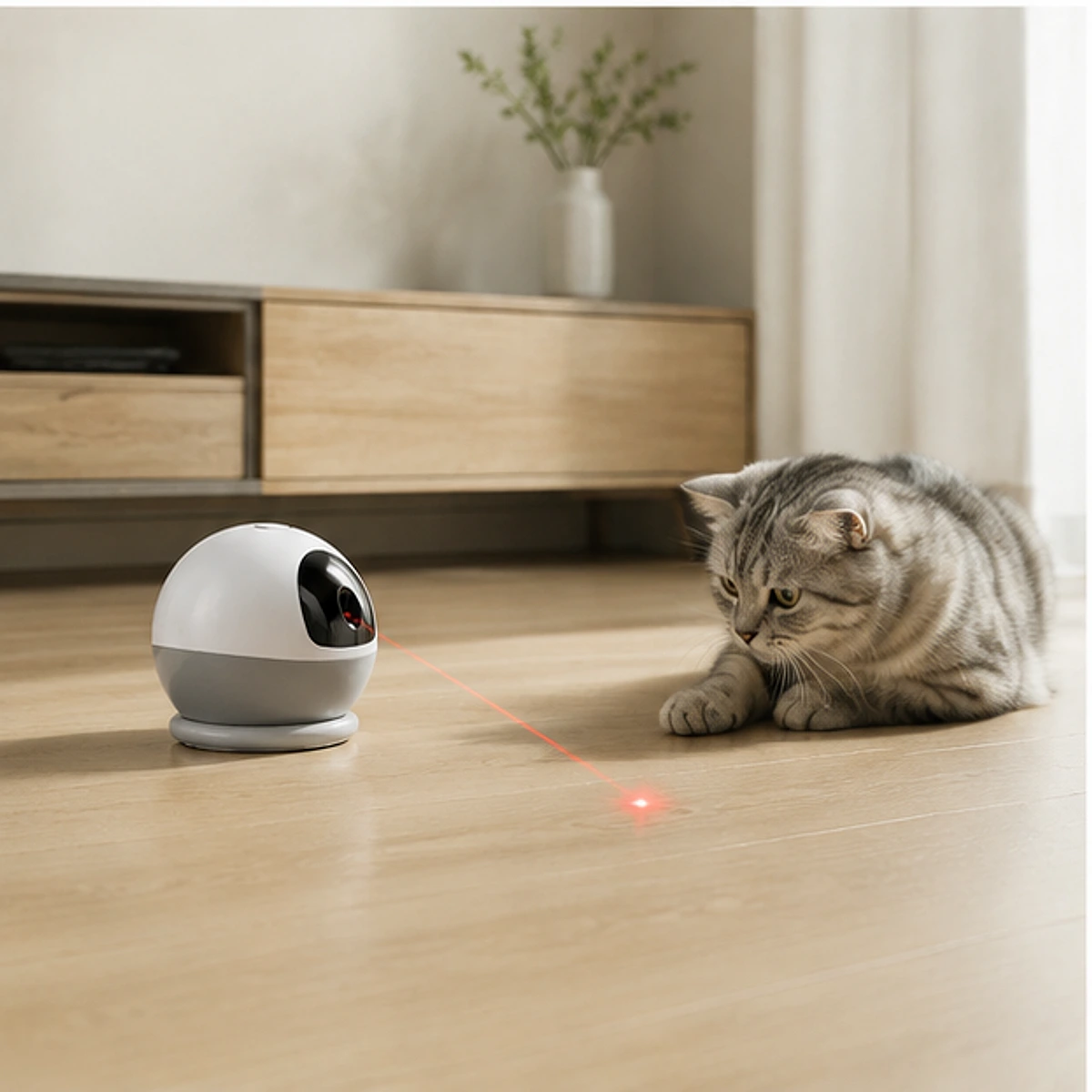 Automatic Laser Toy usage