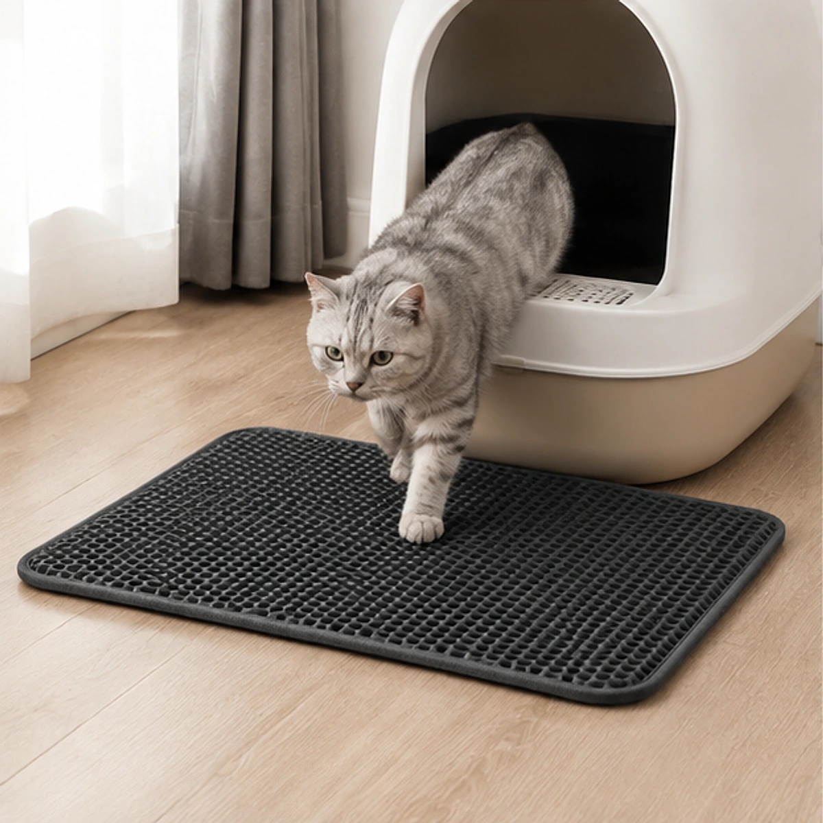 Smart Litter Box Mat usage