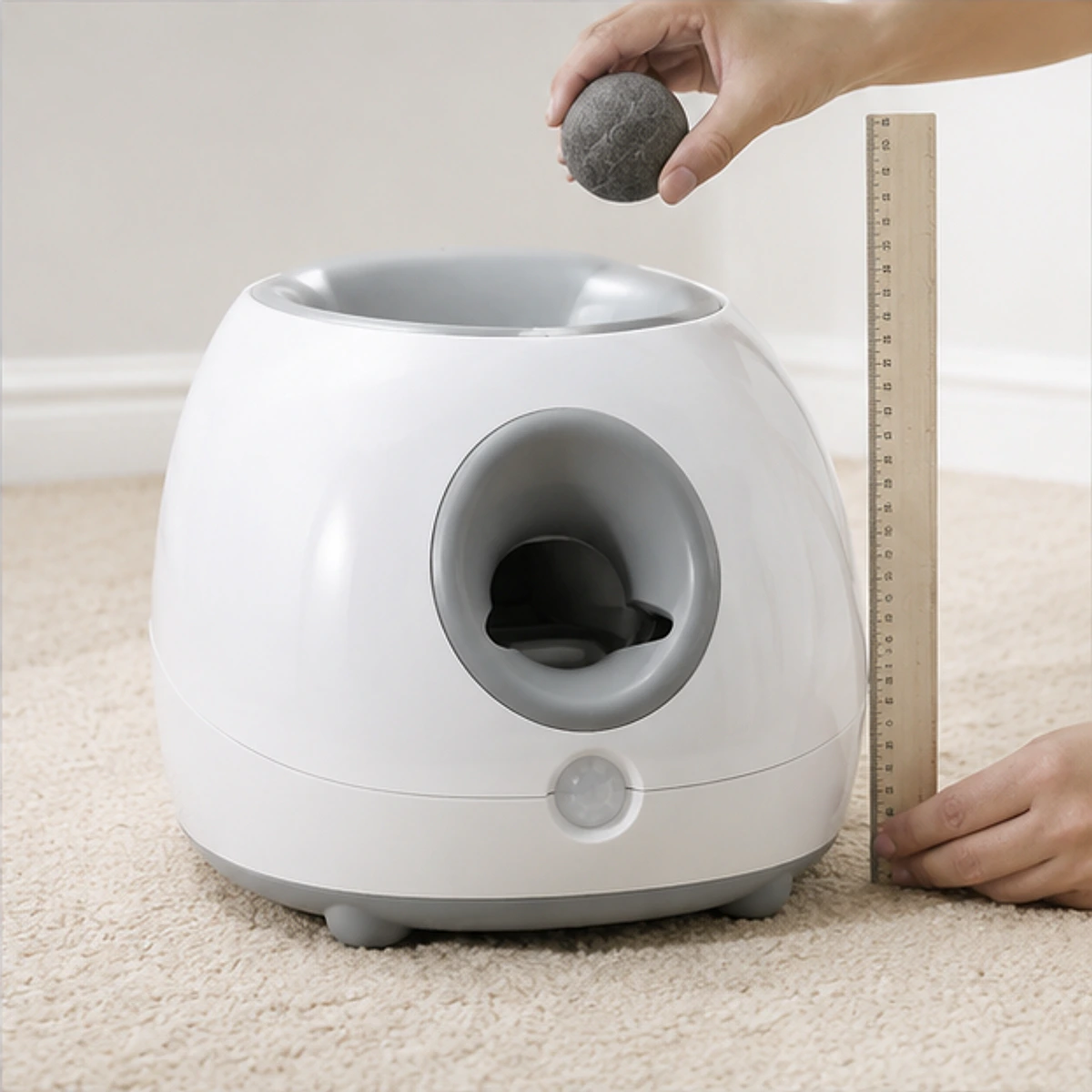 Quiet Automatic Ball Launcher care