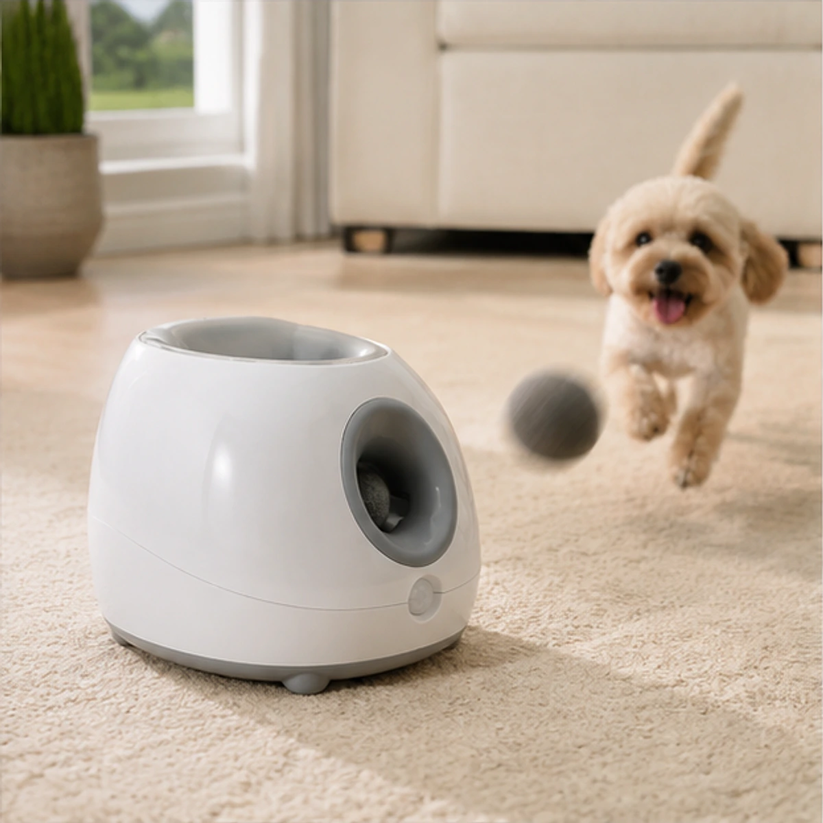 Quiet Automatic Ball Launcher usage